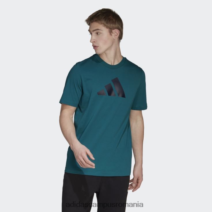 adidas campus romania tricou cu logo adidas teal future icons bărbați teal J266N27035