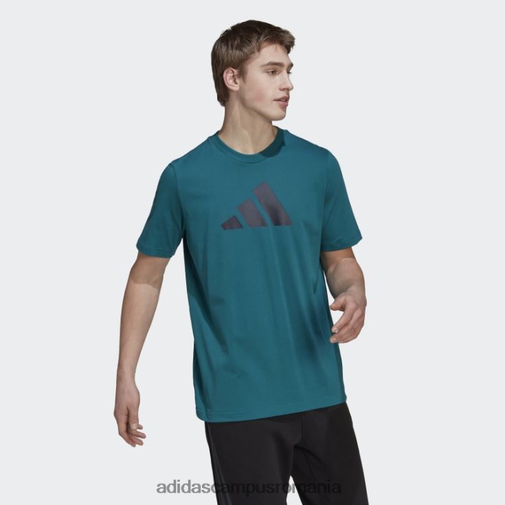 adidas campus romania tricou cu logo adidas teal future icons bărbați teal J266N27035