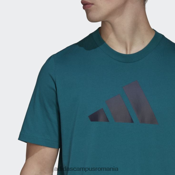 adidas campus romania tricou cu logo adidas teal future icons bărbați teal J266N27035