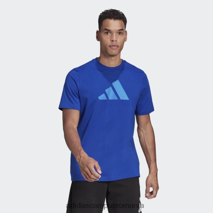 adidas campus romania tricou cu logo future icons albastru regal adidas bărbați albastru regal J266N26930