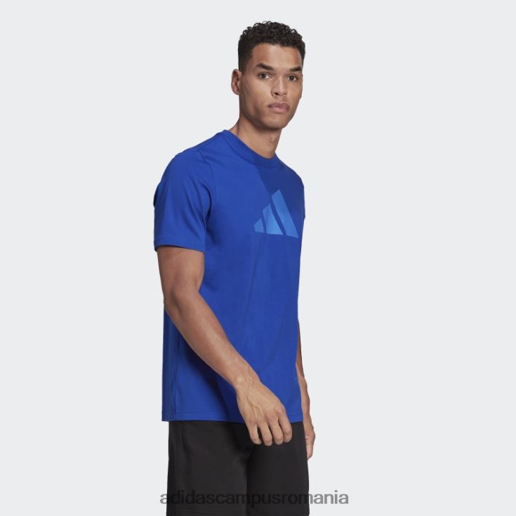 adidas campus romania tricou cu logo future icons albastru regal adidas bărbați albastru regal J266N26930