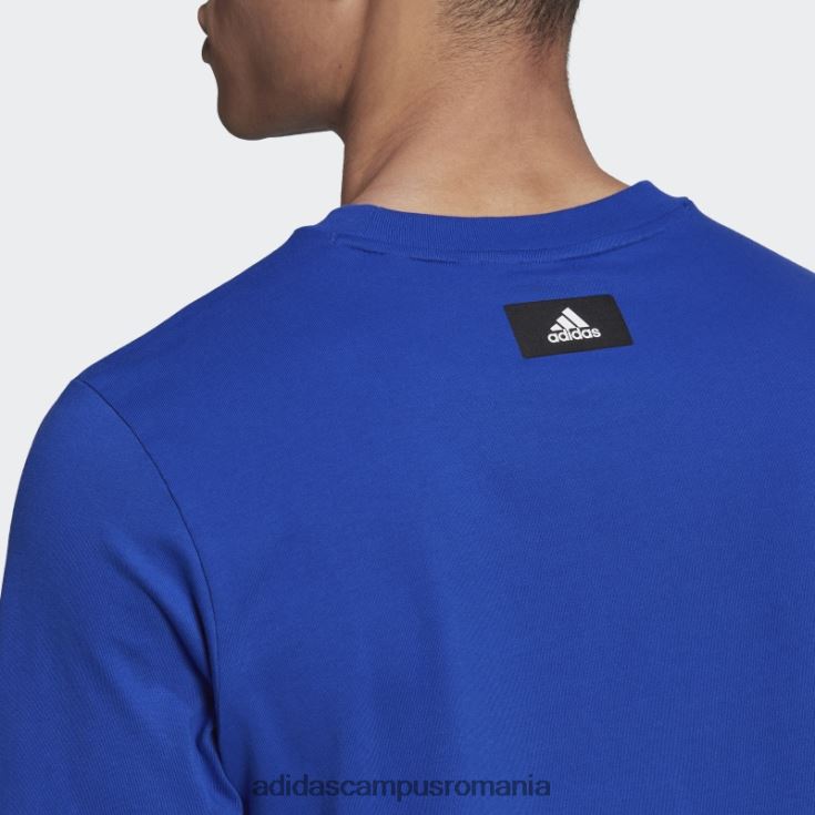 adidas campus romania tricou cu logo future icons albastru regal adidas bărbați albastru regal J266N26930