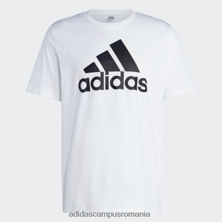 adidas campus romania tricou cu logo mare din tricou alb essentials bărbați alb J266N23628