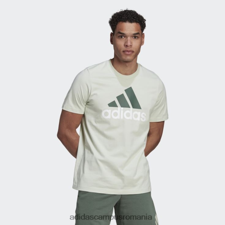 adidas campus romania tricou cu logo mare essentials verde adidas bărbați oxid verde/verde J266N27080