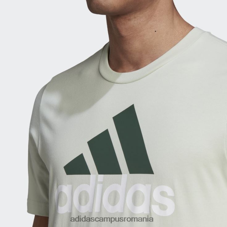 adidas campus romania tricou cu logo mare essentials verde adidas bărbați oxid verde/verde J266N27080