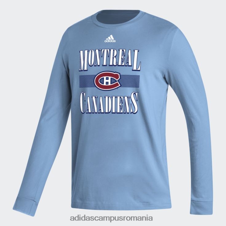 adidas campus romania tricou cu mânecă lungă canadiens playmaker albastru deschis adidas bărbați albastru deschis/nhl-mca-508 J266N26822
