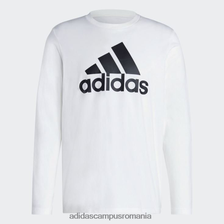 adidas campus romania tricou cu mânecă lungă essentials alb bărbați alb J266N25546