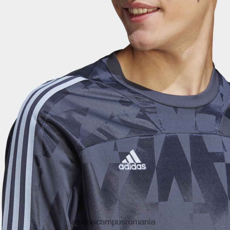 adidas campus romania tricou cu mânecă lungă tiro bleumarin bărbați zori bleumarin/albastru J266N25768