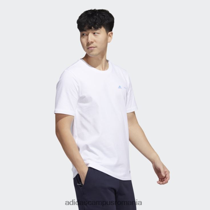 adidas campus romania tricou cu mânecă scurtă disney sport alb bărbați alb J266N214606