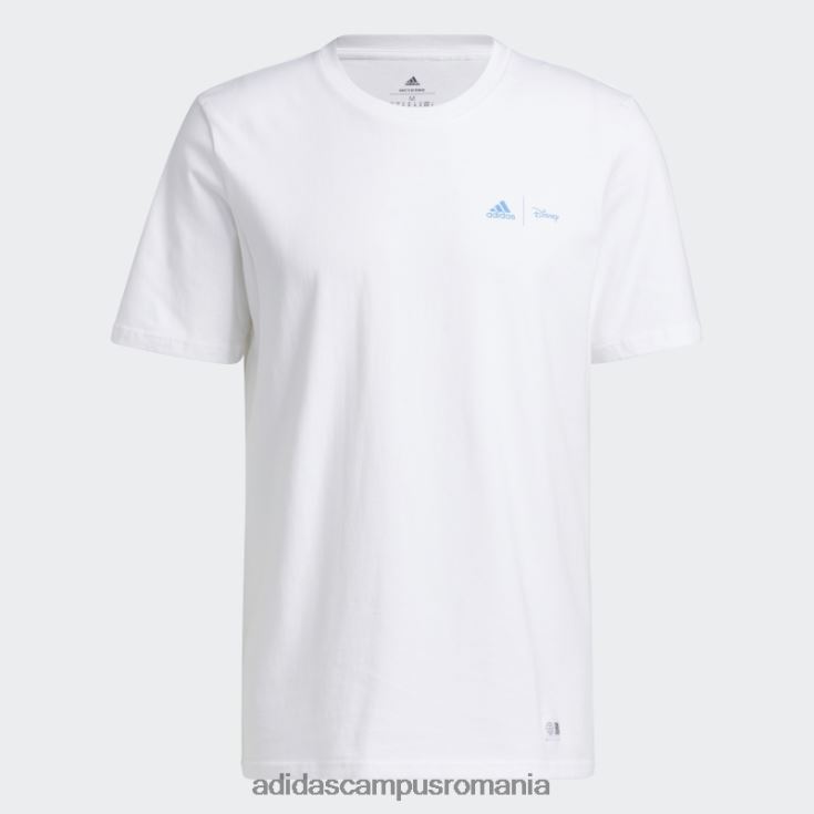 adidas campus romania tricou cu mânecă scurtă disney sport alb bărbați alb J266N214606