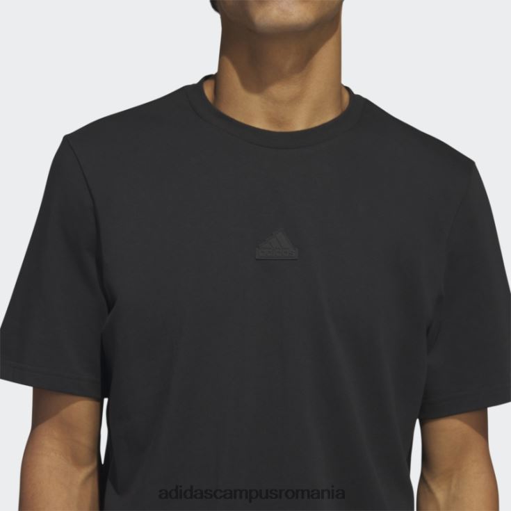 adidas campus romania tricou cu mânecă scurtă grafică future icons fashion negru bărbați negru J266N25810