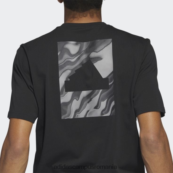 adidas campus romania tricou cu mânecă scurtă grafică future icons fashion negru bărbați negru J266N25810