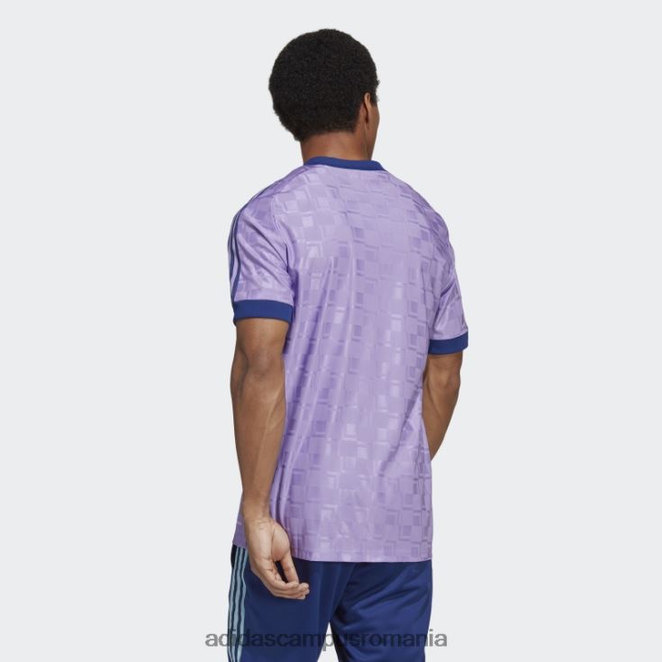 adidas campus romania tricou cu mânecă scurtă tiro violet adidas bărbați violet J266N25328