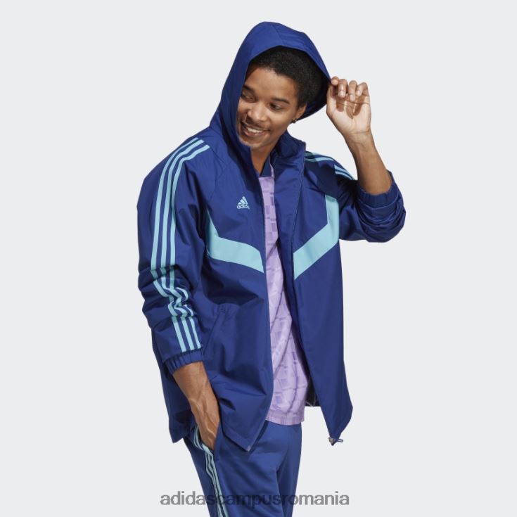 adidas campus romania tricou cu mânecă scurtă tiro violet adidas bărbați violet J266N25328