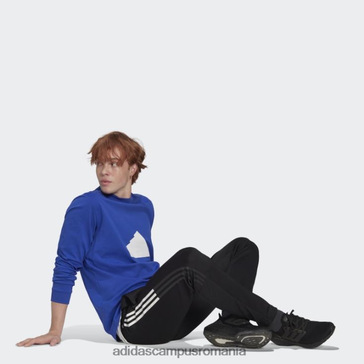 adidas campus romania tricou cu maneca lunga albastru adidas bărbați albastru J266N2798