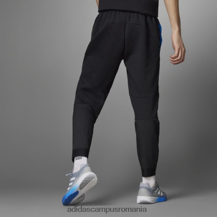 adidas campus romania tricou d4m negru bărbați negru/albastru șoc J266N215260