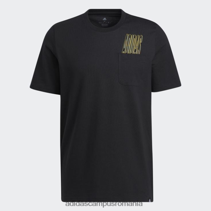 adidas campus romania tricou dynamic sport cu buzunar grafic negru adidas bărbați negru J266N214808
