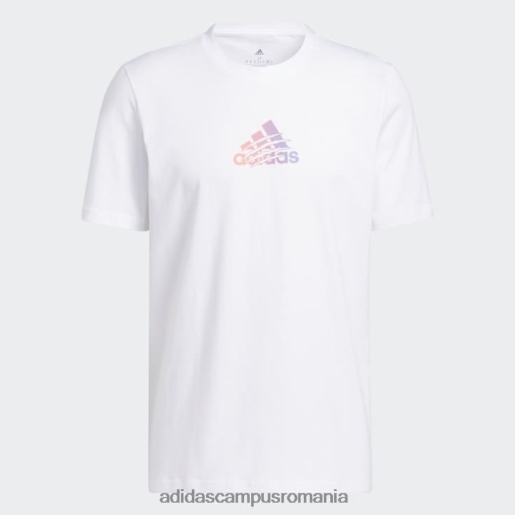 adidas campus romania tricou grafic alb cu logo power bărbați alb J266N25599