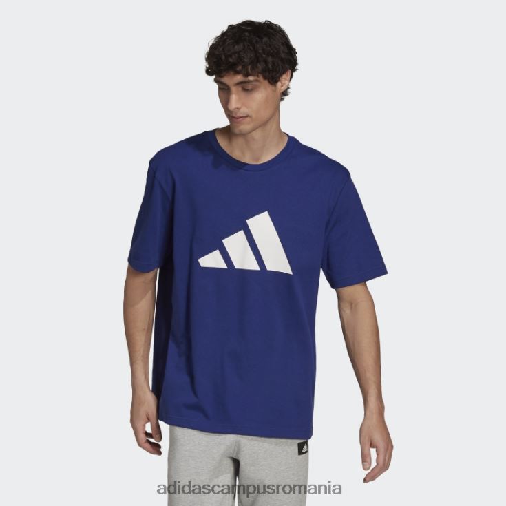adidas campus romania tricou grafic logo icons viitor victorie albastru bărbați albastru victorie J266N26482