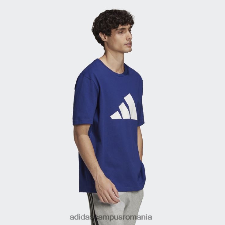 adidas campus romania tricou grafic logo icons viitor victorie albastru bărbați albastru victorie J266N26482