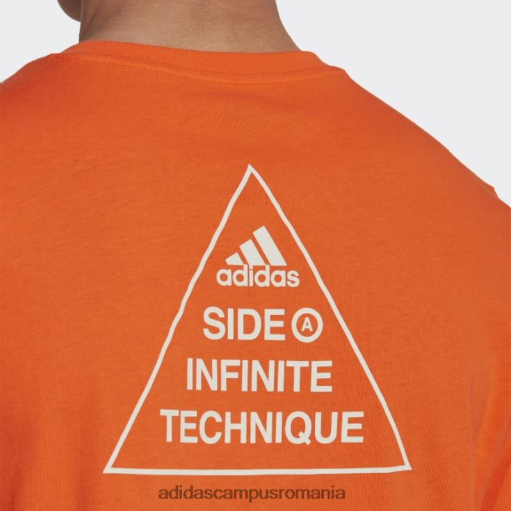 adidas campus romania tricou grafic londra portocaliu adidas bărbați portocale J266N215144