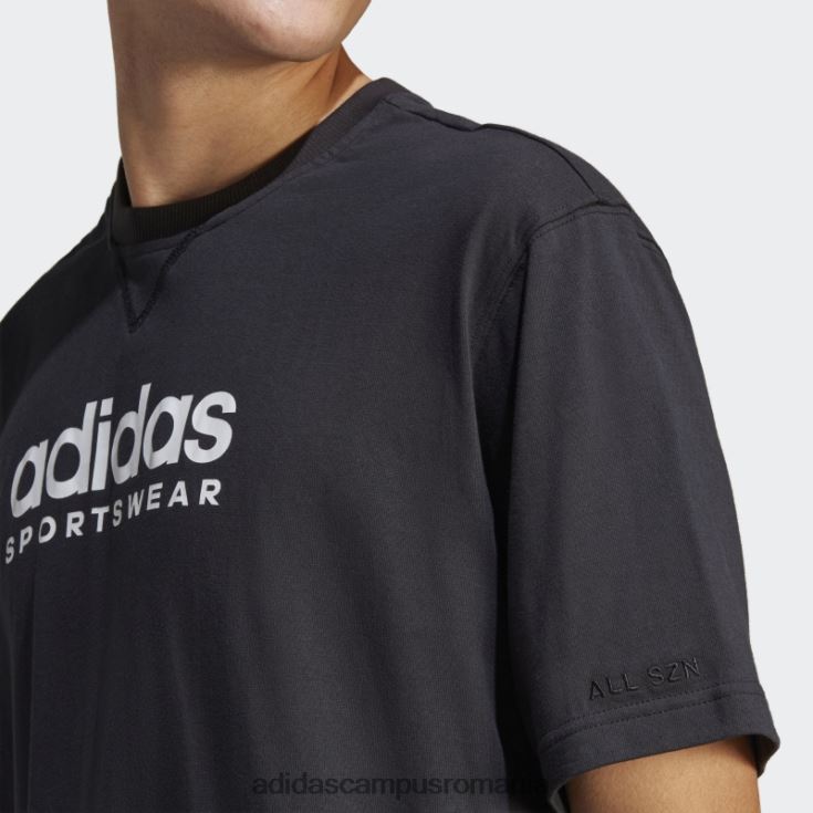 adidas campus romania tricou grafic negru all szn bărbați negru J266N213804