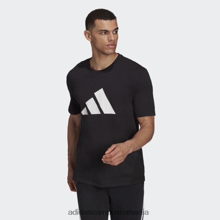 adidas campus romania tricou grafic negru cu logo icons future bărbați negru J266N26412