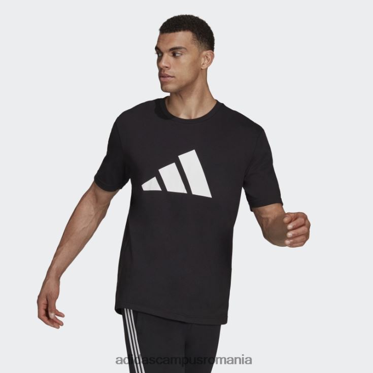 adidas campus romania tricou grafic negru cu logo icons future bărbați negru J266N26412