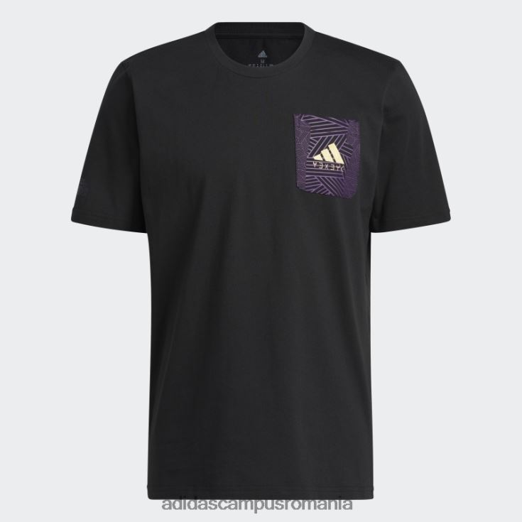 adidas campus romania tricou grafic pantera neagră bărbați negru J266N27276