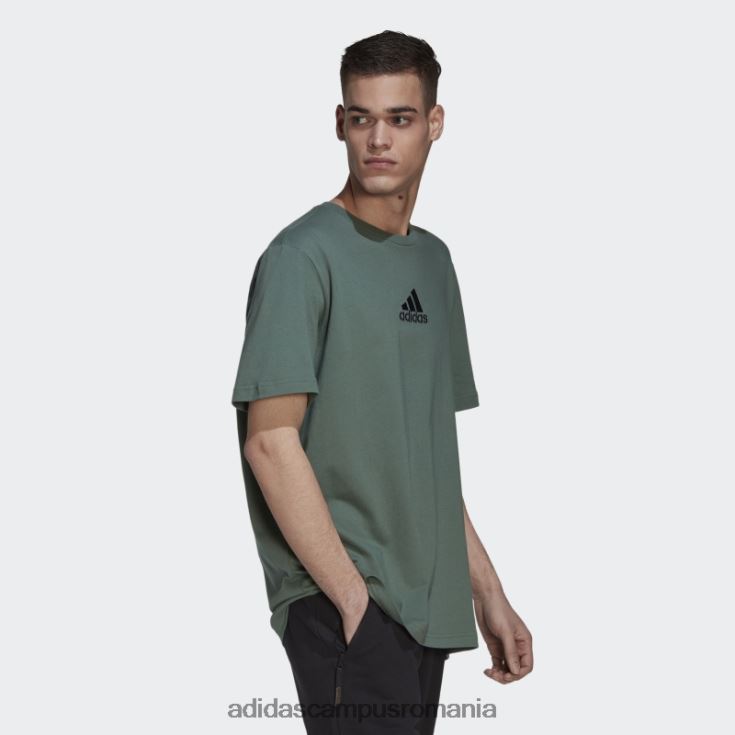 adidas campus romania tricou grafic verde oxid natura adidas bărbați oxid verde J266N26855