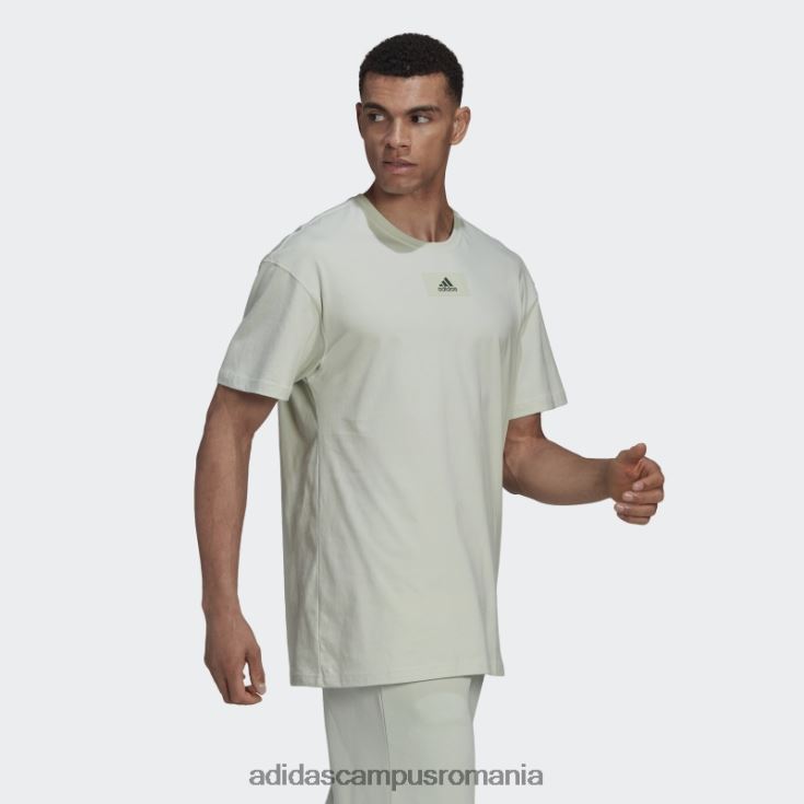 adidas campus romania tricou green essentials feelvivid cu umăr căzut bărbați oxid verde/verde J266N26497