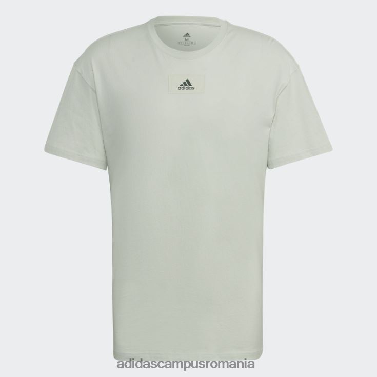 adidas campus romania tricou green essentials feelvivid cu umăr căzut bărbați oxid verde/verde J266N26497
