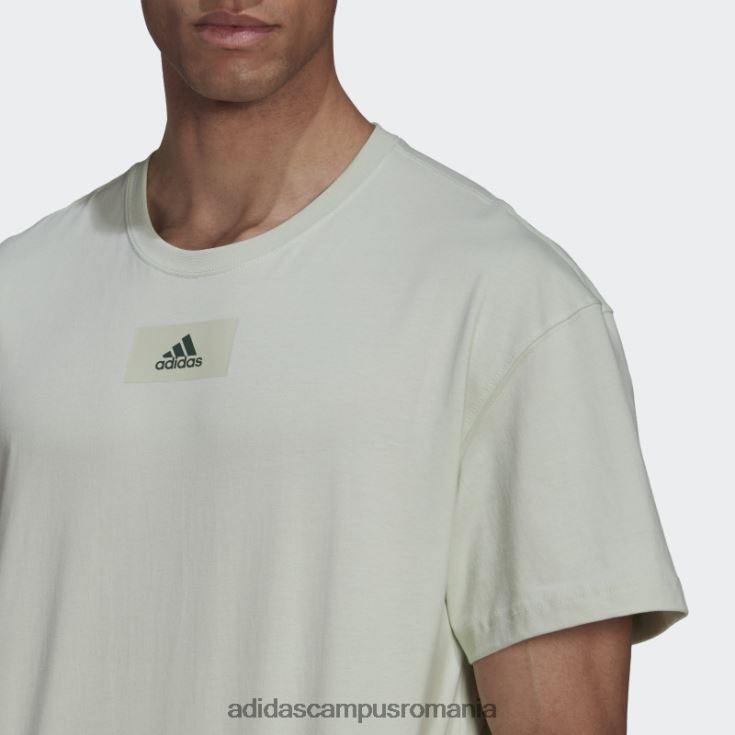 adidas campus romania tricou green essentials feelvivid cu umăr căzut bărbați oxid verde/verde J266N26497
