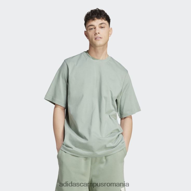 adidas campus romania tricou lounge verde argintiu bărbați verde argintiu J266N25765