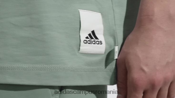 adidas campus romania tricou lounge verde argintiu bărbați verde argintiu J266N25765