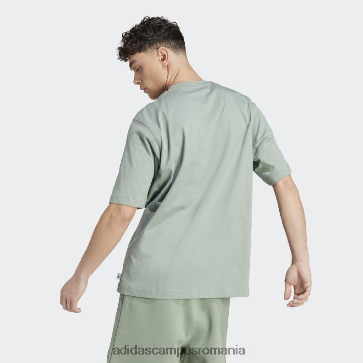 adidas campus romania tricou lounge verde argintiu bărbați verde argintiu J266N25765