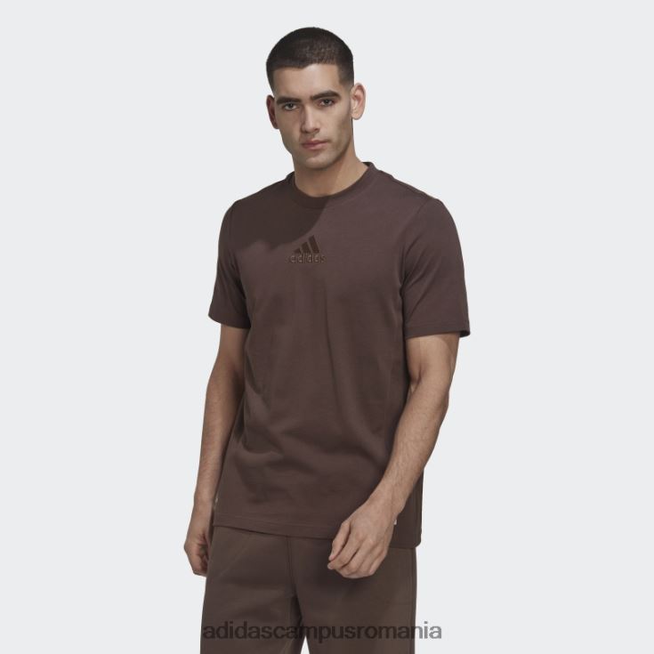 adidas campus romania tricou maro studio lounge bărbați maro J266N214669