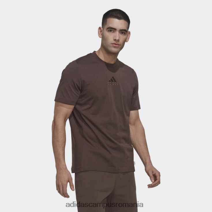 adidas campus romania tricou maro studio lounge bărbați maro J266N214669