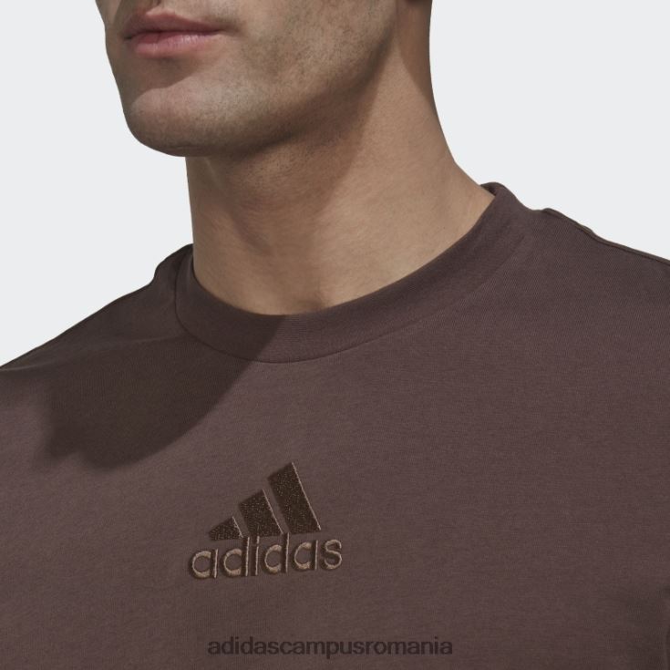 adidas campus romania tricou maro studio lounge bărbați maro J266N214669