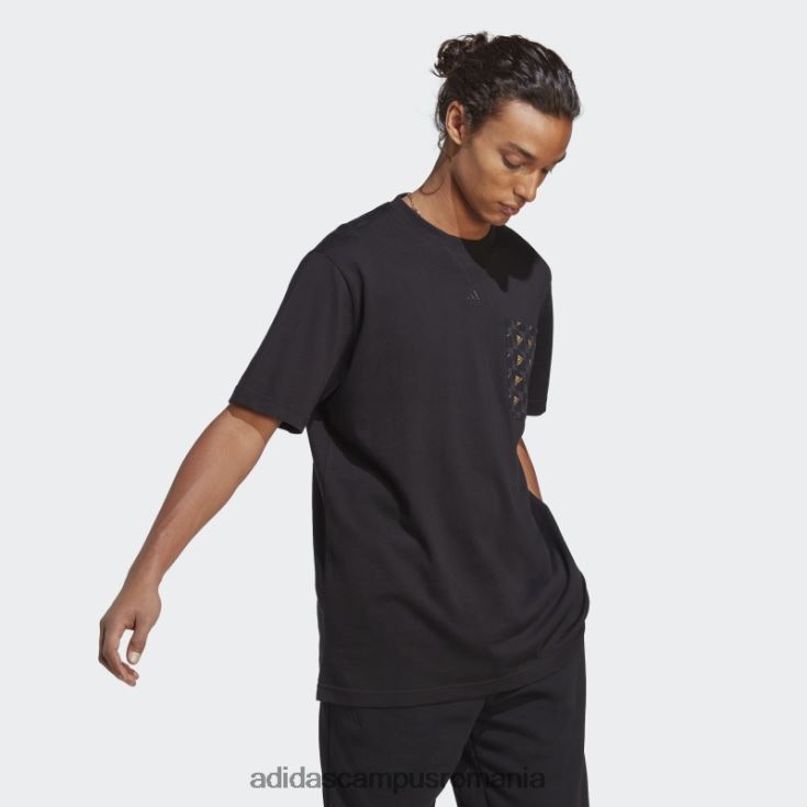 adidas campus romania tricou negru all szn x logomania adidas bărbați negru J266N214469