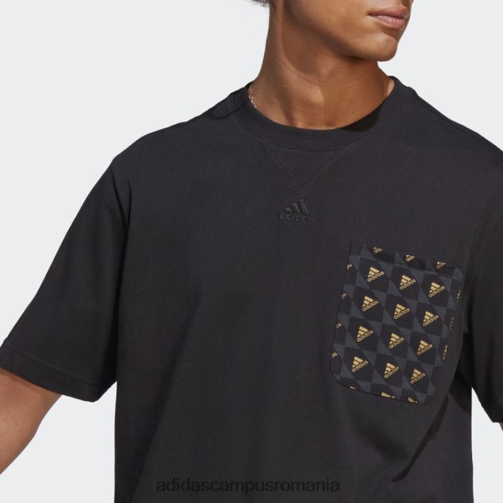 adidas campus romania tricou negru all szn x logomania adidas bărbați negru J266N214469