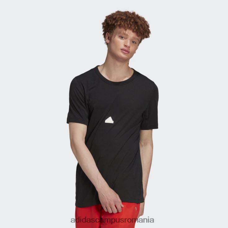 adidas campus romania tricou negru bărbați negru J266N215098