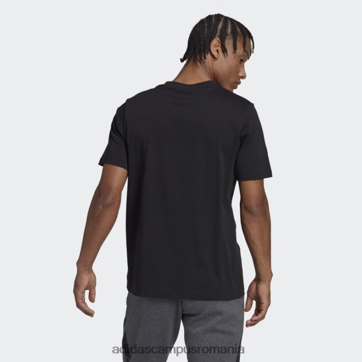 adidas campus romania tricou negru cu imprimeu camo essentials bărbați negru J266N26688