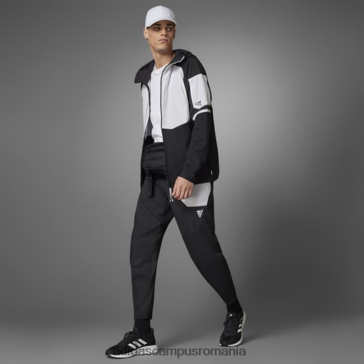 adidas campus romania tricou negru d4m bărbați negru/gri liniuță J266N214813