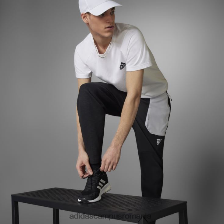 adidas campus romania tricou negru d4m bărbați negru/gri liniuță J266N214813