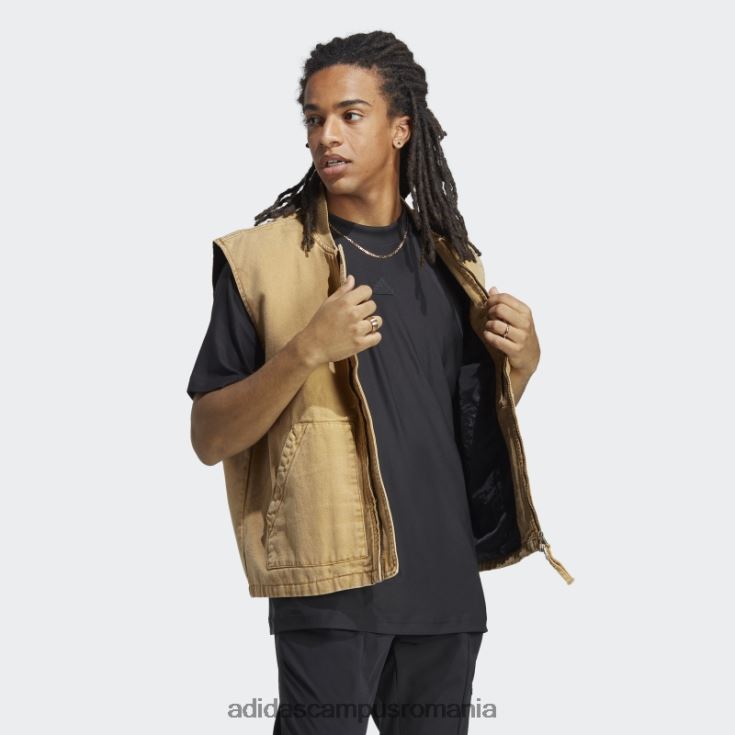 adidas campus romania tricou negru de evadare a orașului bărbați negru J266N25009