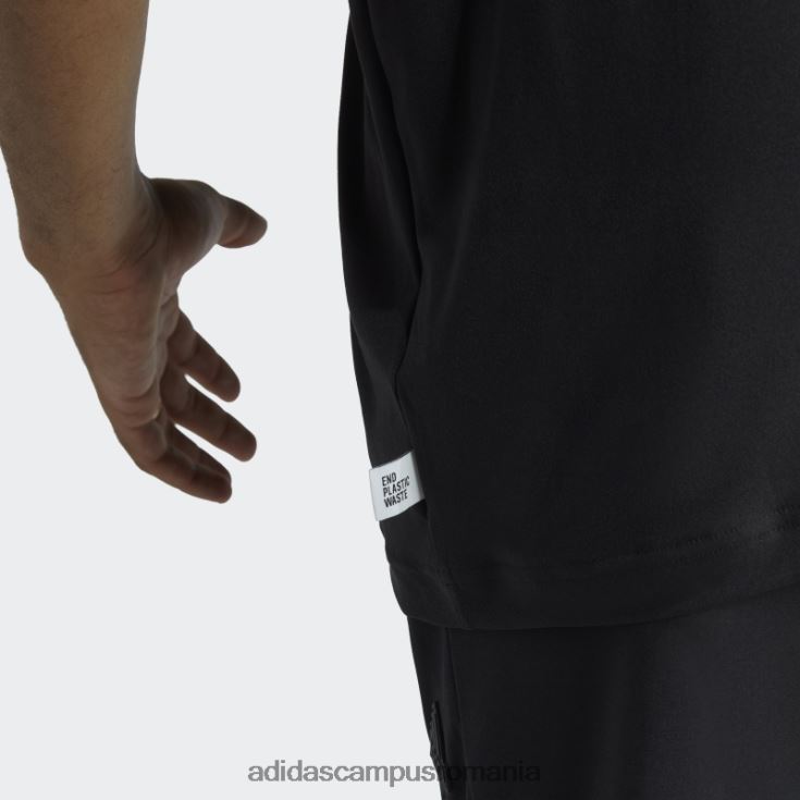 adidas campus romania tricou negru de evadare a orașului bărbați negru J266N25009