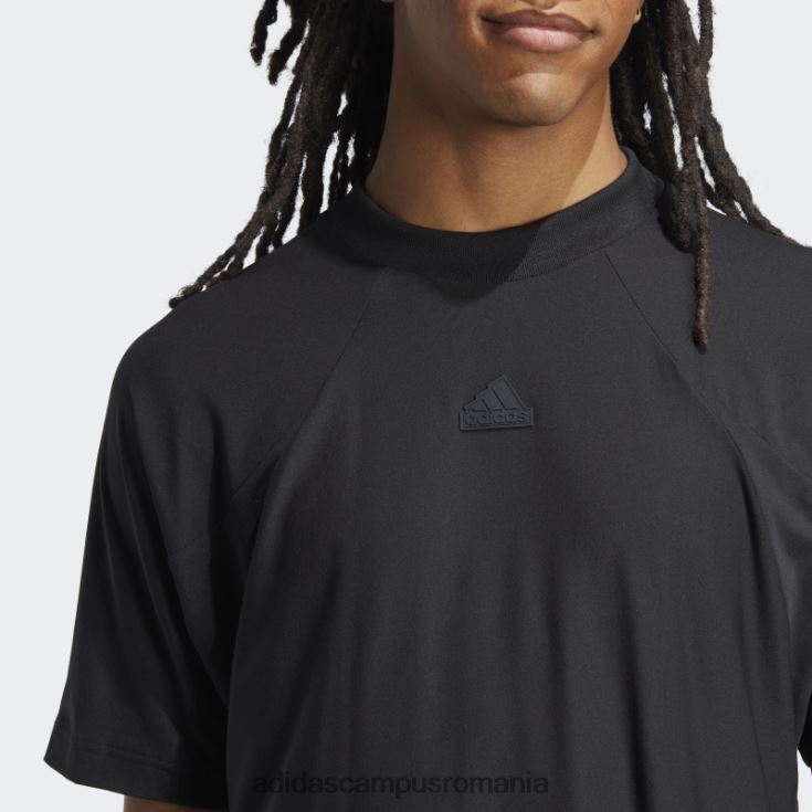 adidas campus romania tricou negru de evadare a orașului bărbați negru J266N25009