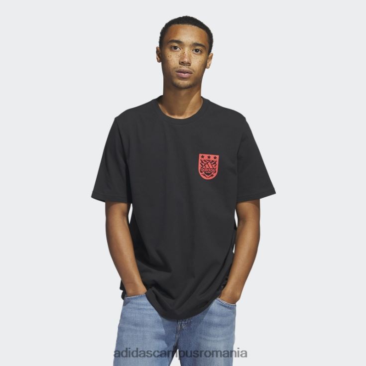 adidas campus romania tricou negru xpress cu mânecă scurtă bărbați negru J266N25651