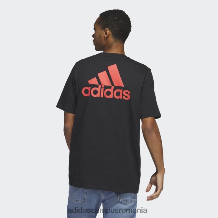 adidas campus romania tricou negru xpress cu mânecă scurtă bărbați negru J266N25651